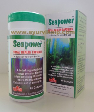 Jasch Health Food, SEAPOWER Capsules, A Sanjeevani From The Sea